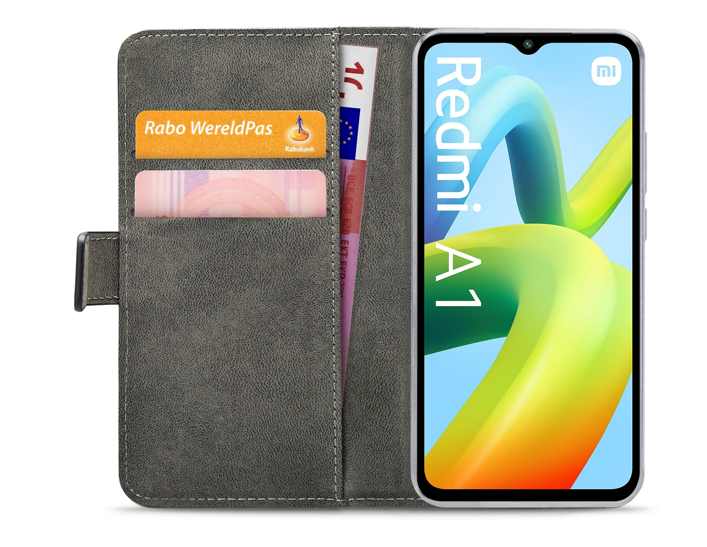 Mobilize Classic Gelly Wallet Book Case Xiaomi Redmi A1/A2 4G Black