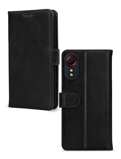 Mobilize Premium Gelly Wallet Book Case Samsung Galaxy Xcover 5 Black - Essentify
