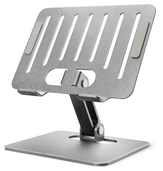 Mobilize Foldable Aluminium Tablet Stand Silver - Essentify