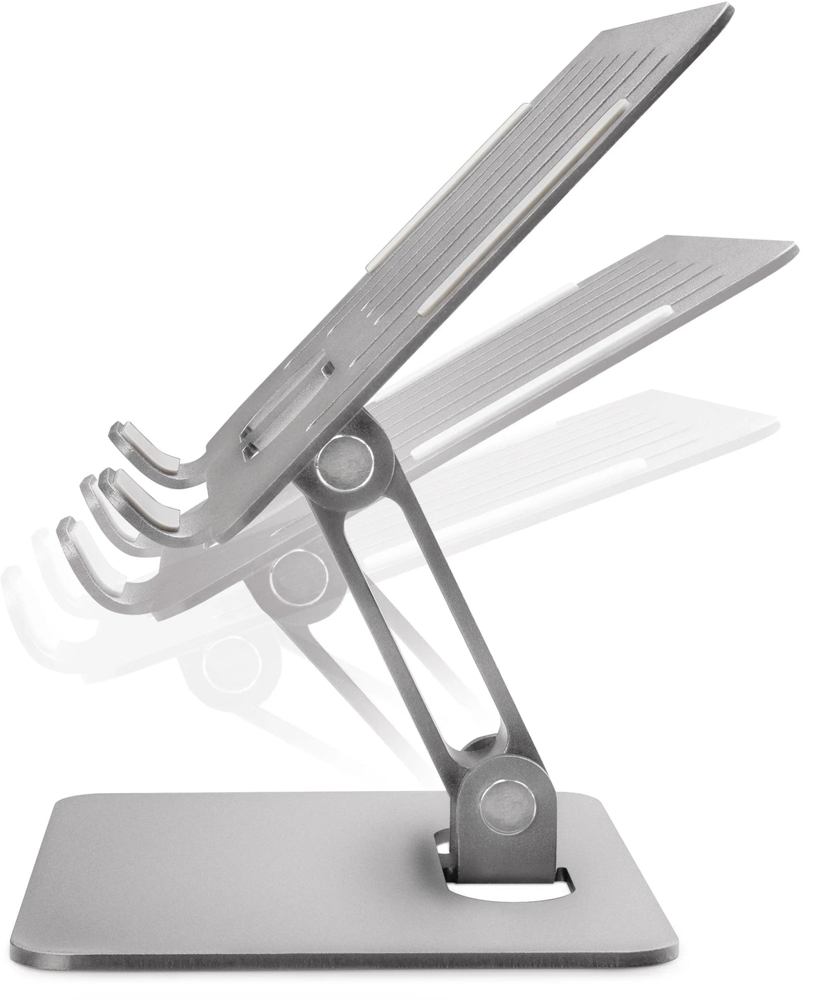 Mobilize Foldable Aluminium Tablet Stand Silver - Essentify