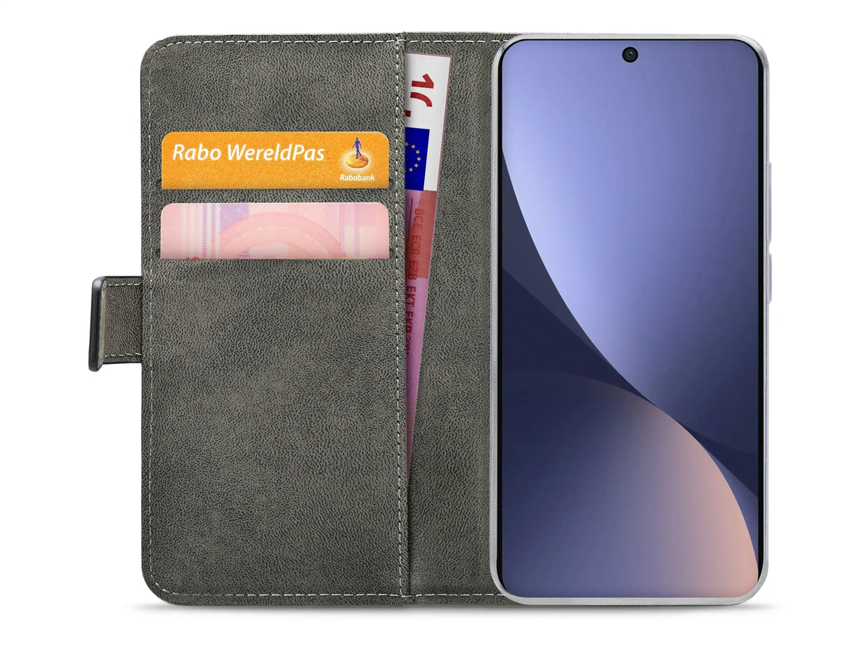 Mobilize Classic Gelly Wallet Book Case Xiaomi 13 Black - Essentify