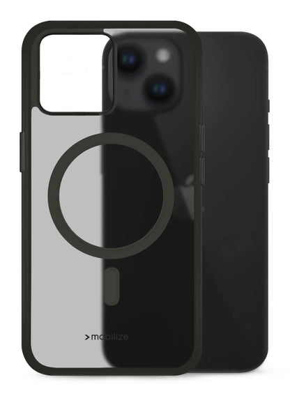 Mobilize Magsafe Compatible Hybrid Pro Case Apple Iphone 13/14 Black - Essentify