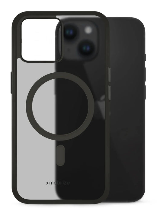 Mobilize Magsafe Compatible Hybrid Pro Case Apple Iphone 13/14 Black - Essentify