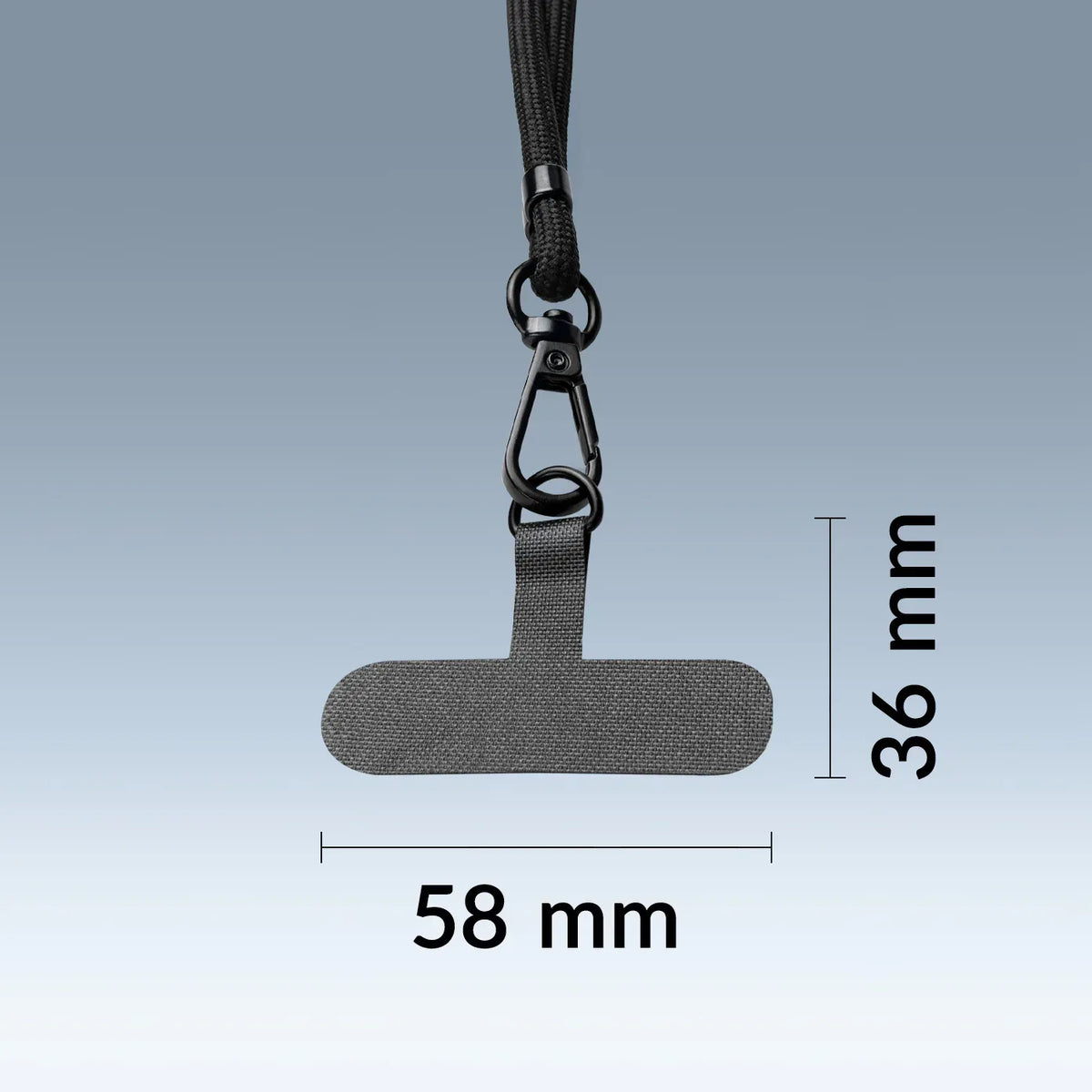 Mobilize Nylon Lanyard Bordeaux - Essentify