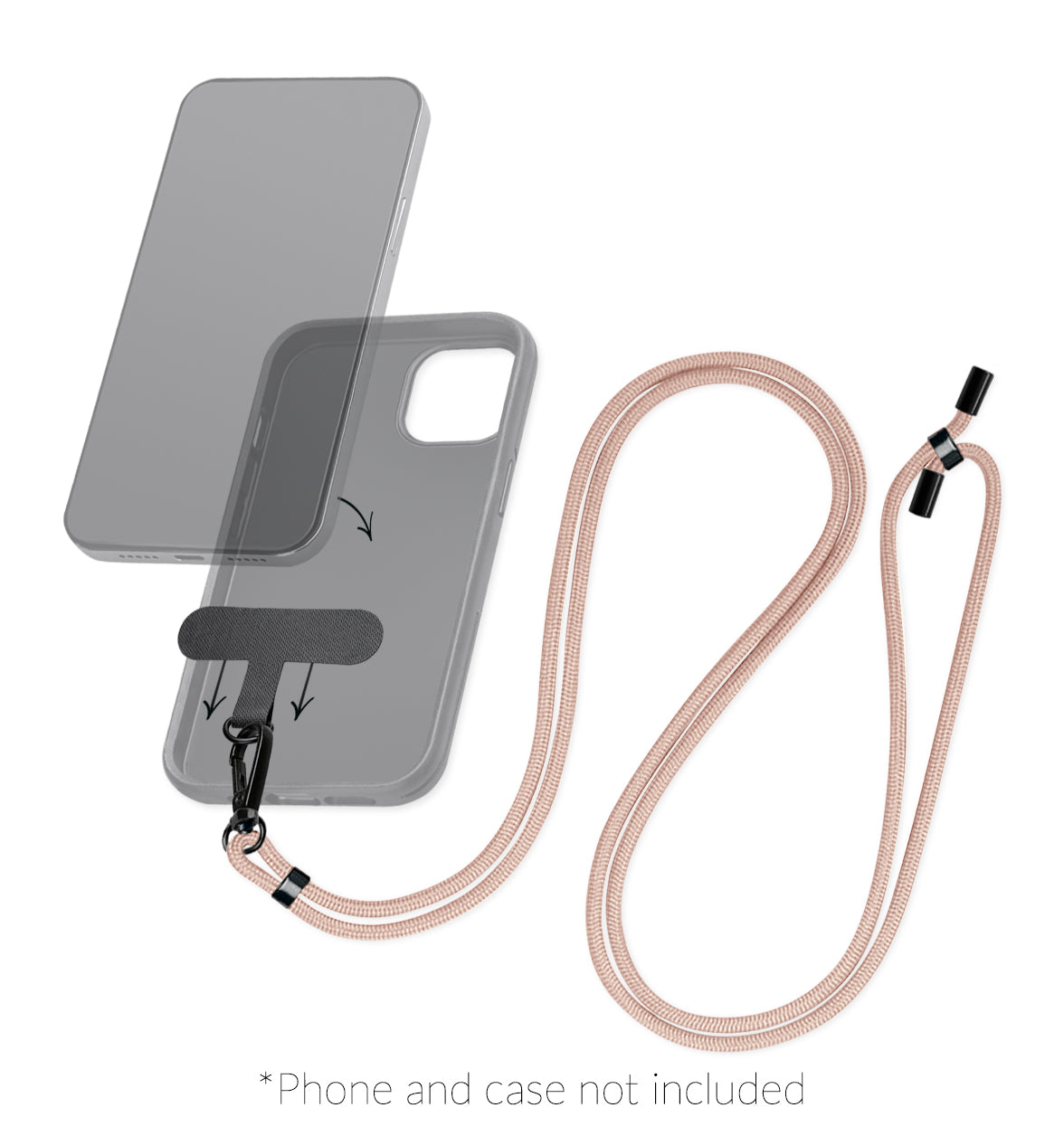 Mobilize Nylon Lanyard Pink