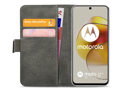Mobilize Classic Gelly Wallet Book Case Motorola Moto G73 5G Black - Essentify