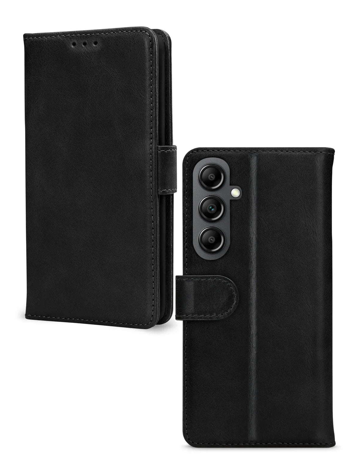 Mobilize Leather Wallet Samsung Galaxy A14 4G/5G Black - Essentify