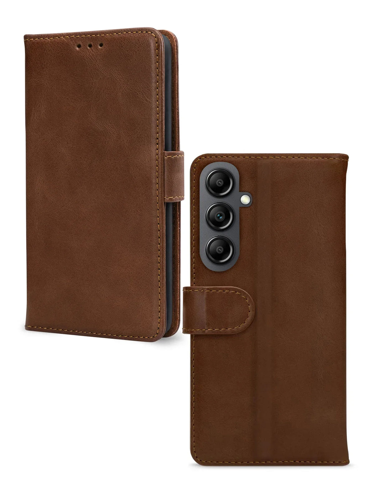 Mobilize Leather Wallet Samsung Galaxy A14 4G/5G Brown - Essentify