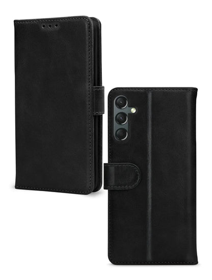 Mobilize Premium Gelly Wallet Book Case Samsung Galaxy A24 4G Black - Essentify