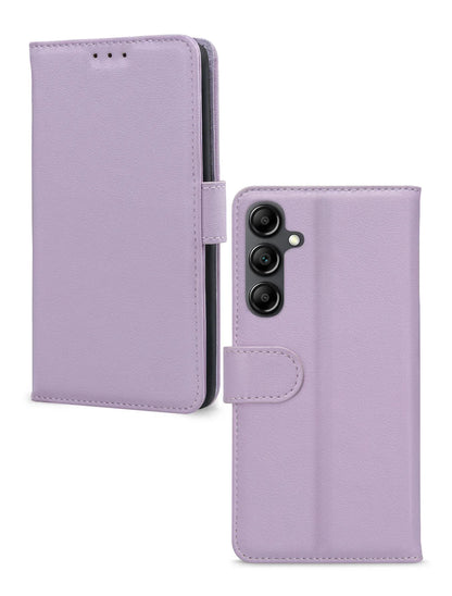 Mobilize Premium Gelly Wallet Book Case Samsung Galaxy A14 4G/5G Purple - Essentify