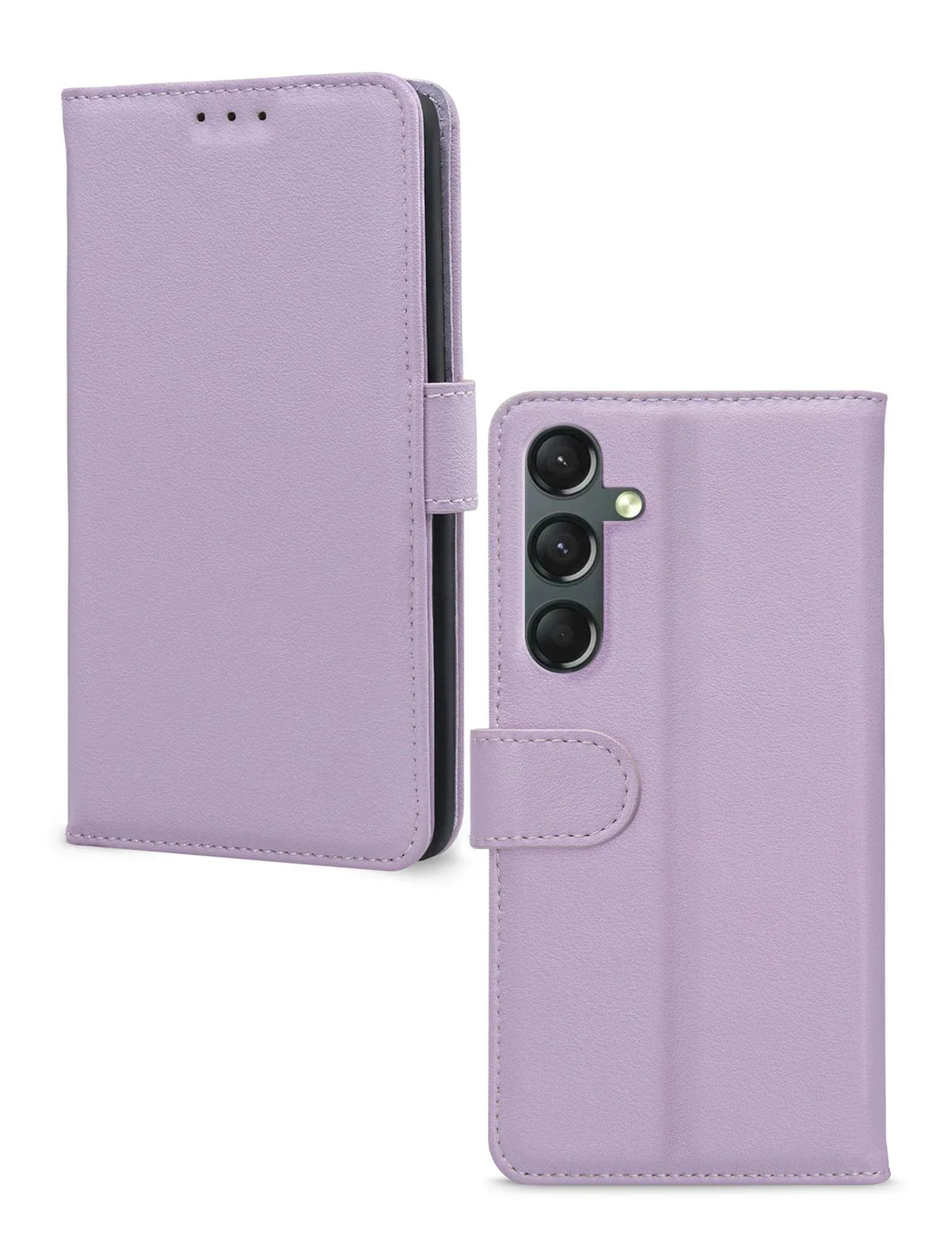 Mobilize Premium Gelly Wallet Book Case Samsung Galaxy A24 4G Purple - Essentify