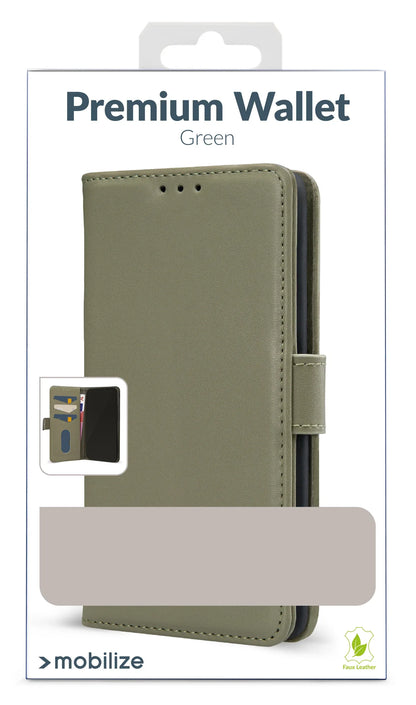 Mobilize Premium Gelly Wallet Book Case Samsung Galaxy A14 4G/5G Green - Essentify