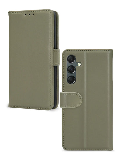 Mobilize Premium Gelly Wallet Book Case Samsung Galaxy A24 4G Green - Essentify
