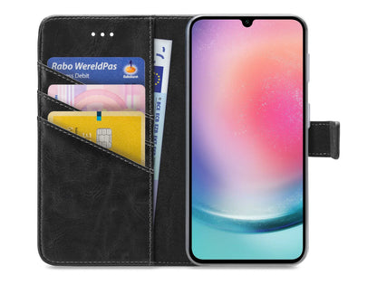 My Style Flex Wallet For Samsung Galaxy A24 4G Black - Essentify