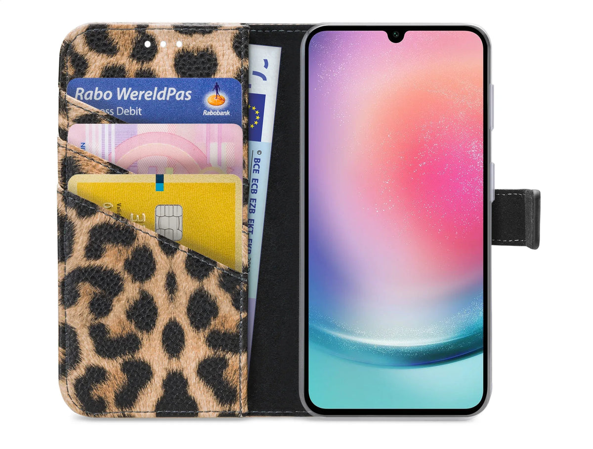 My Style Flex Wallet For Samsung Galaxy A24 4G Leopard - Essentify