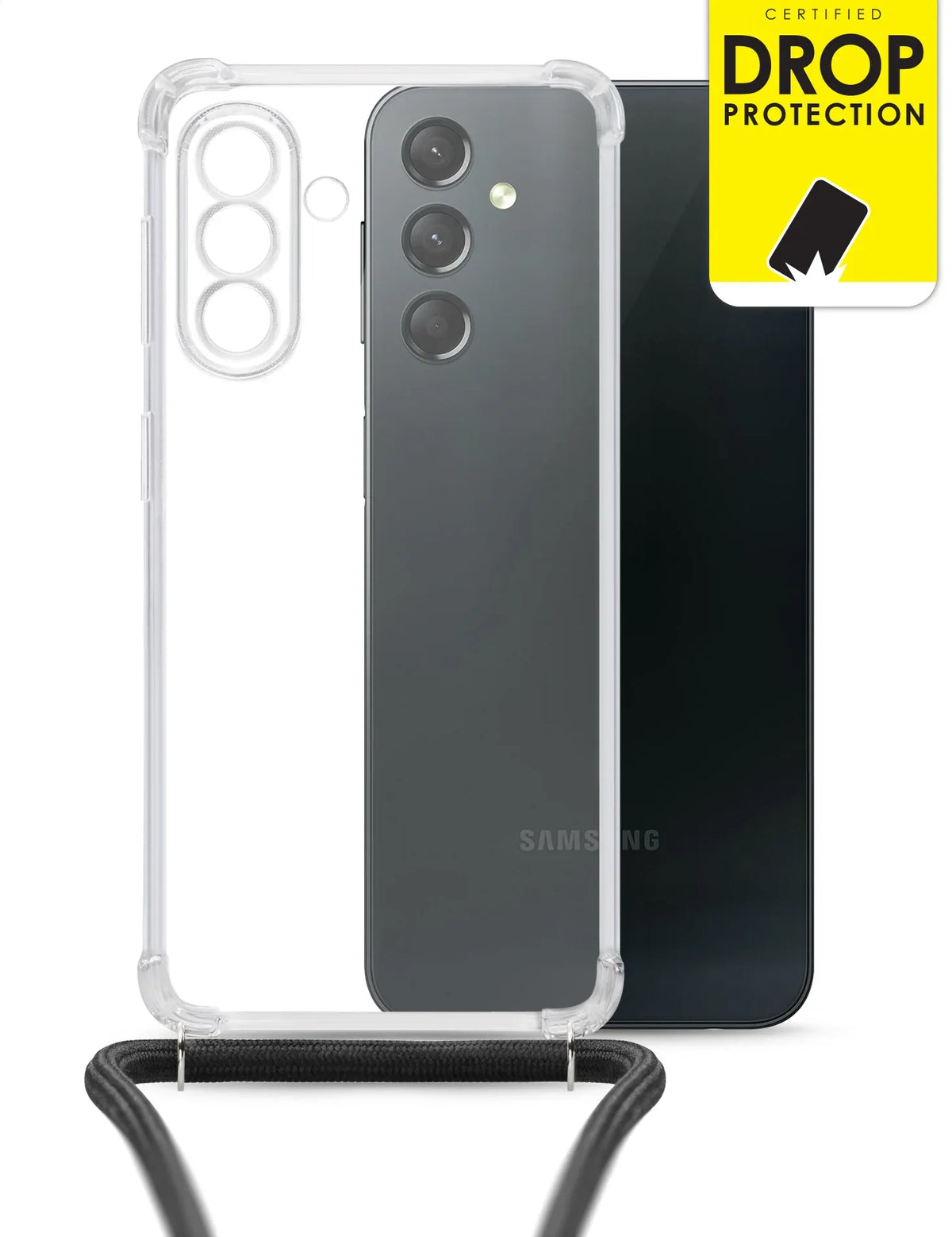 My Style Loop Case For Samsung Galaxy A24 4G Clear - Essentify