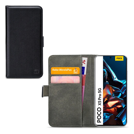 Mobilize Classic Gelly Wallet Book Case Xiaomi Poco X5 Pro 5G Black - Essentify