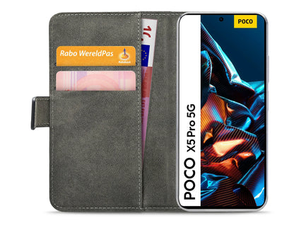Mobilize Classic Gelly Wallet Book Case Xiaomi Poco X5 Pro 5G Black - Essentify