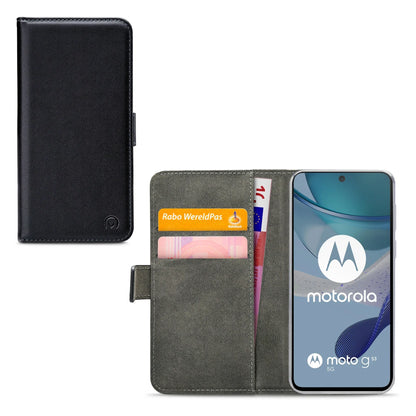Mobilize Classic Gelly Wallet Book Case Motorola Moto G53 5G Black - Essentify