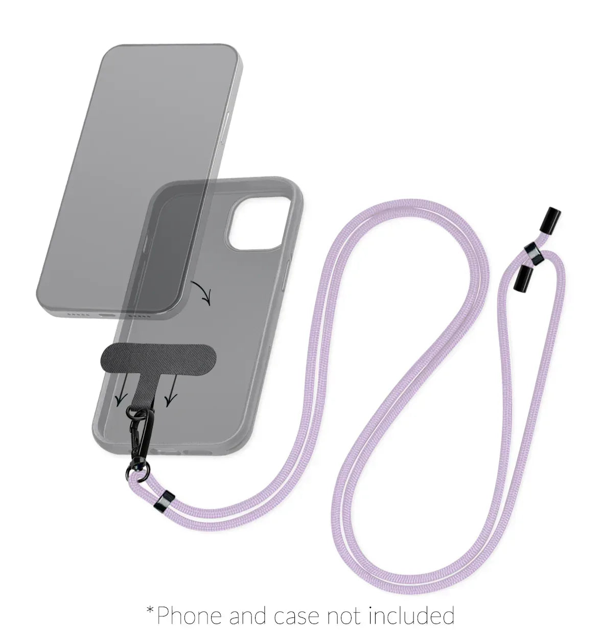 Mobilize Nylon Lanyard Purple - Essentify