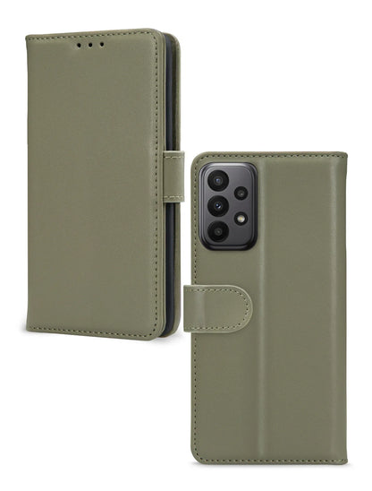 Mobilize Premium Gelly Wallet Book Case Samsung Galaxy A23 5G Green - Essentify