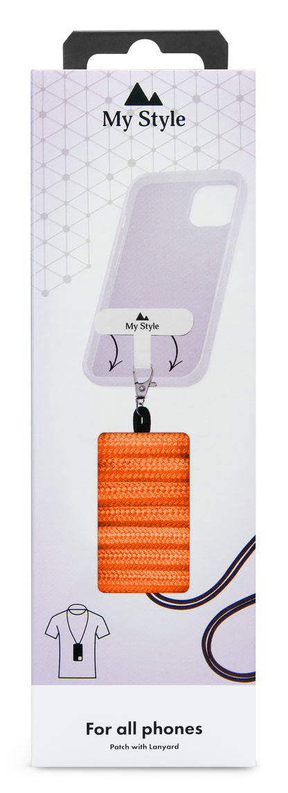 My Style Smartphone Lanyard Orange