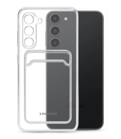 Mobilize Gelly Card Case Samsung Galaxy S23+ 5G Clear - Essentify