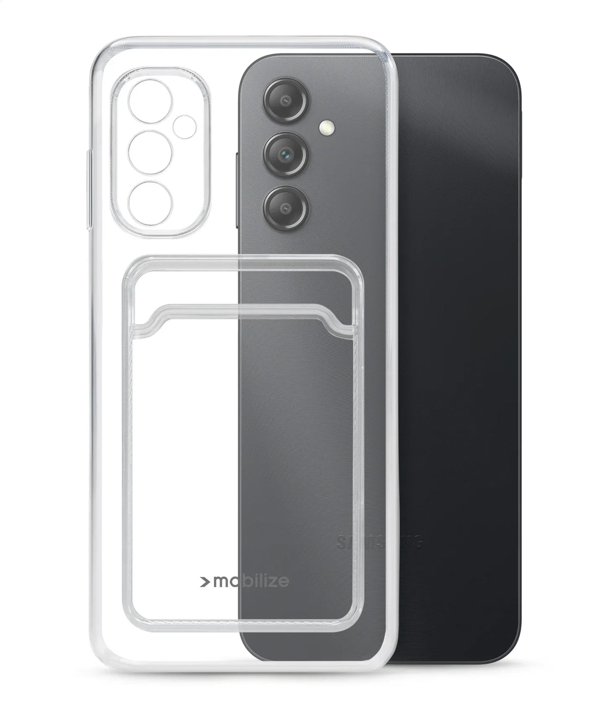 Mobilize Gelly Card Case Samsung Galaxy A34 5G Clear - Essentify