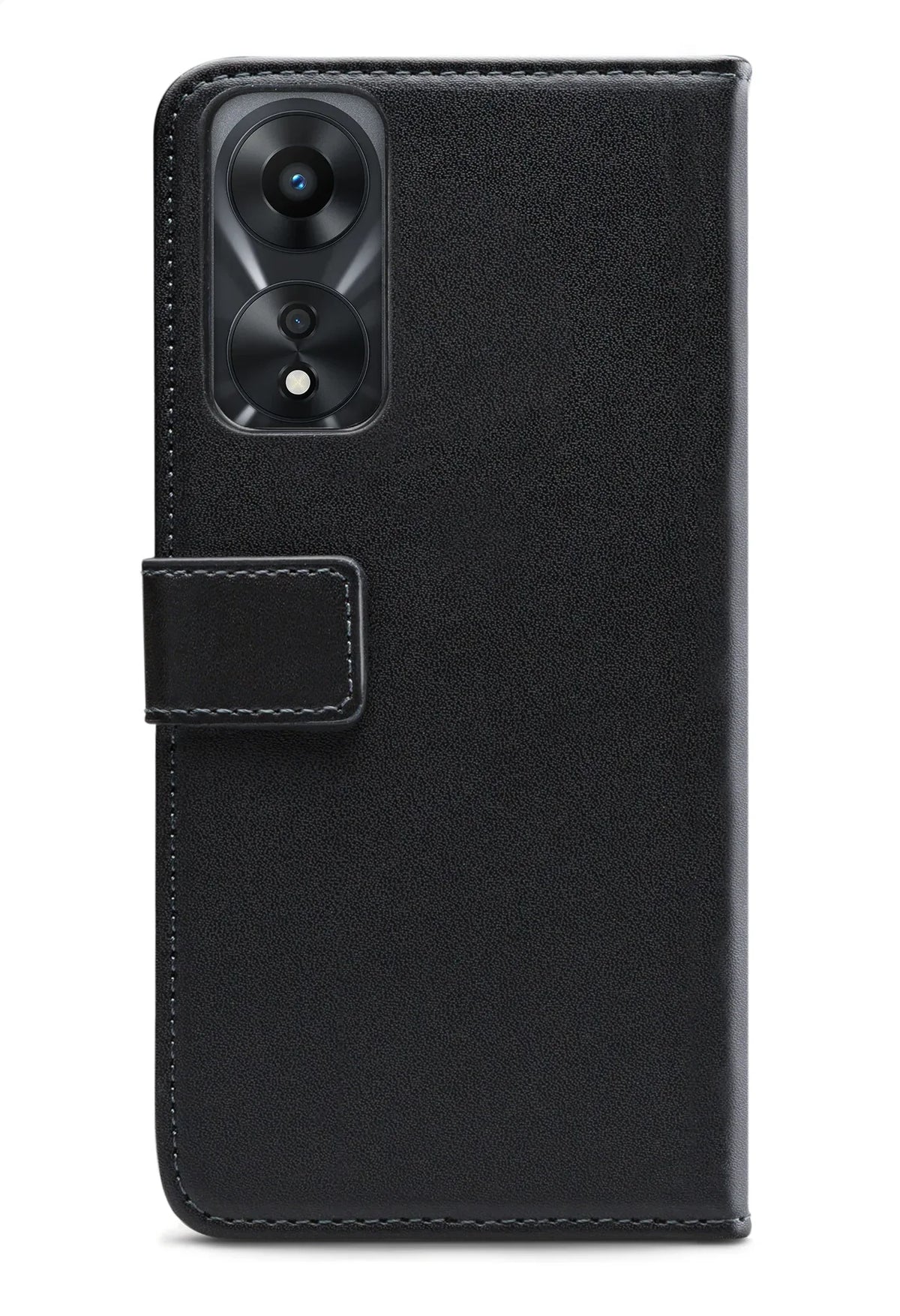 Mobilize Classic Gelly Wallet Book Case Oppo A78 5G Black - Essentify