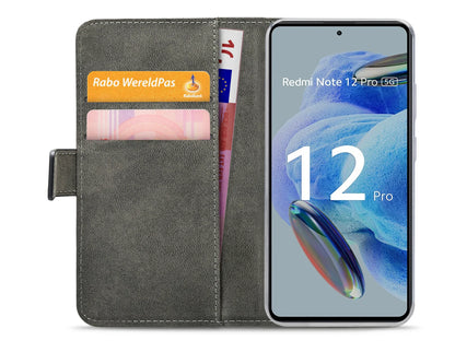 Mobilize Classic Gelly Wallet Book Case Xiaomi Redmi Note 12 Pro 5G Black - Essentify