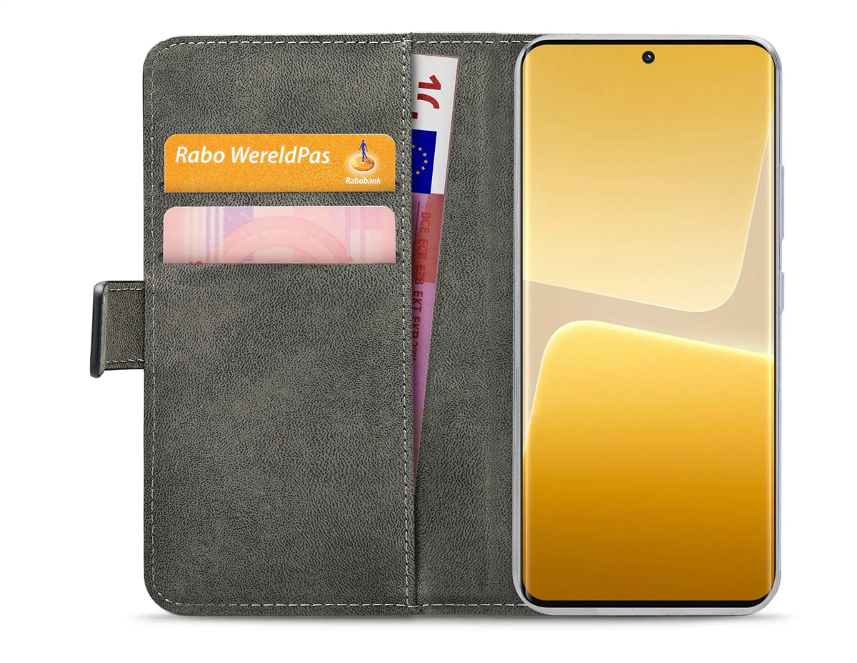 Mobilize Classic Gelly Wallet Book Case Xiaomi 13 Ultra Black - Essentify