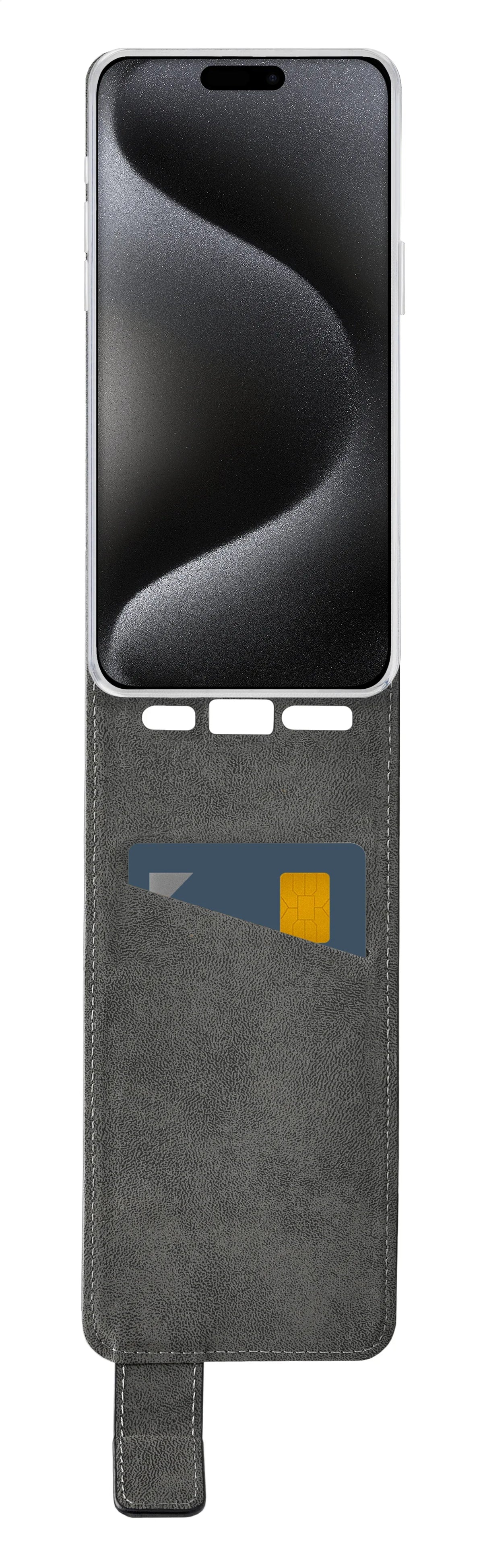 Mobilize Classic Gelly Flip Case Apple Iphone 15 Pro Max Black - Essentify
