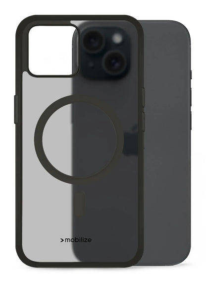 Mobilize Magsafe Compatible Hybrid Pro Case Apple Iphone 13/14/15 Black - Essentify