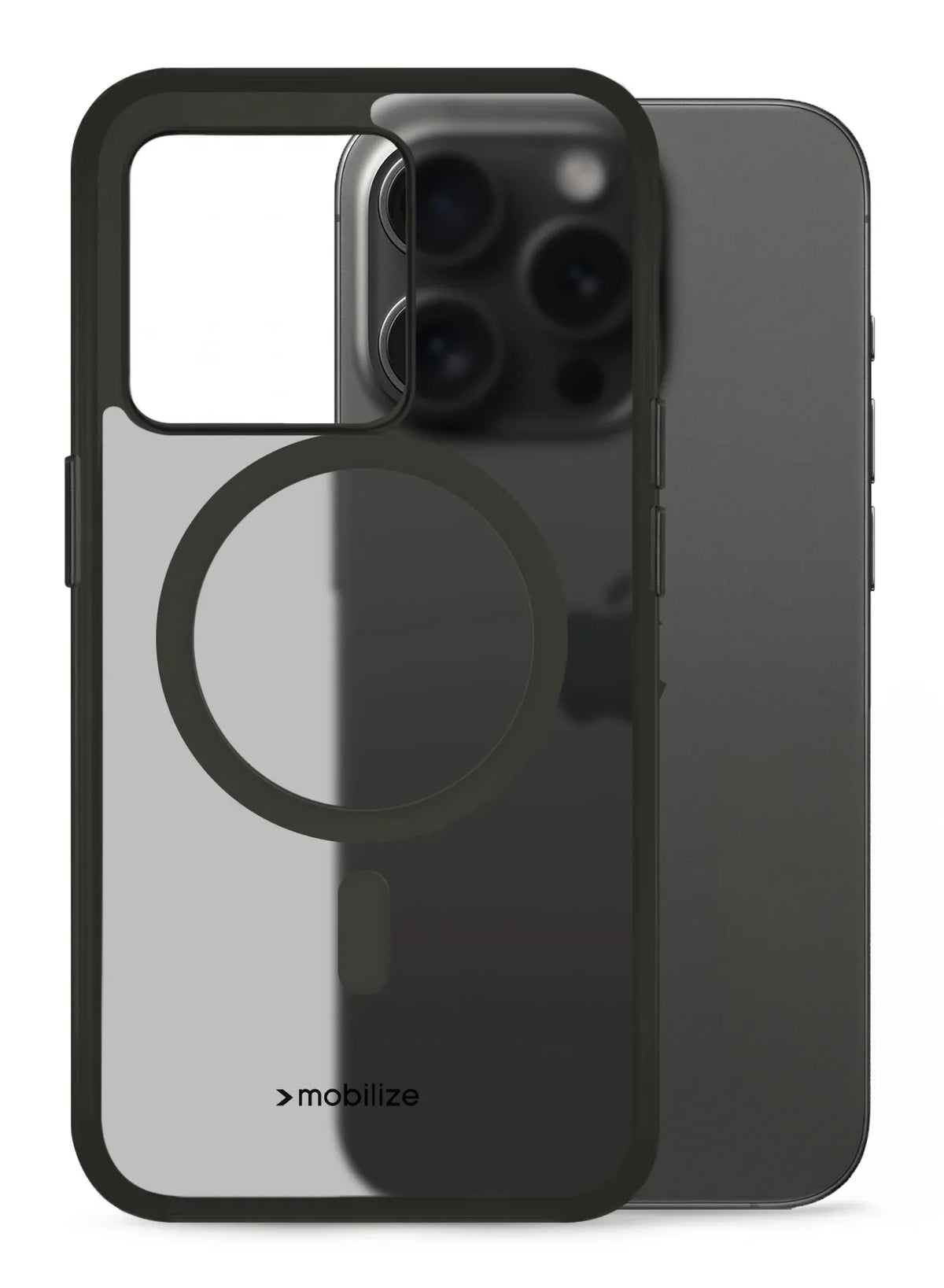 Mobilize Magsafe Compatible Hybrid Pro Case Apple Iphone 15 Pro Black - Essentify