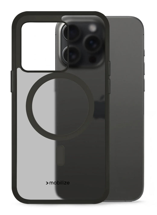 Mobilize Magsafe Compatible Hybrid Pro Case Apple Iphone 15 Pro Max Black - Essentify