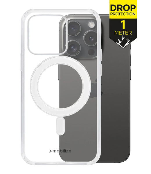 Mobilize Magsafe Compatible Naked Protection Case For Apple Iphone 15 Pro Clear - Essentify