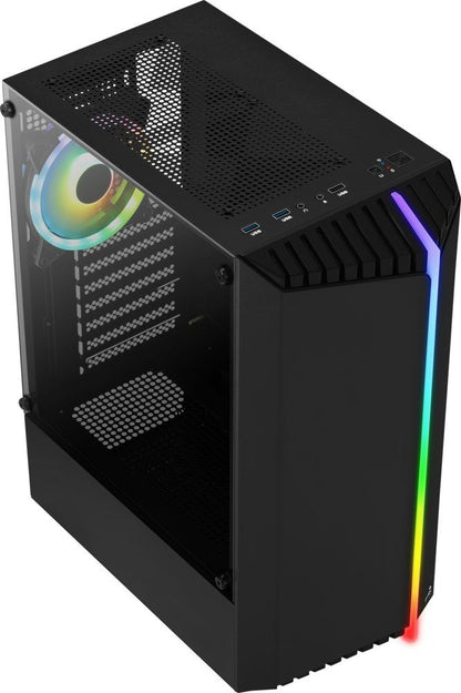 CASE Aerocool Bionic V2 MicroATX 2xUSB2.0 1XUSB 3.2 / RGB