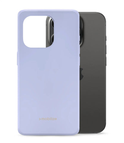 Mobilize Rubber Gelly Case Apple Iphone 15 Pro Pastel Purple - Essentify