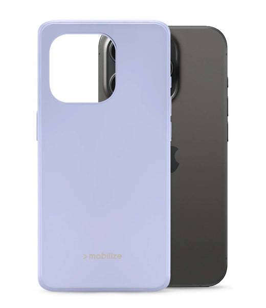 Mobilize Rubber Gelly Case Apple Iphone 15 Pro Pastel Purple - Essentify