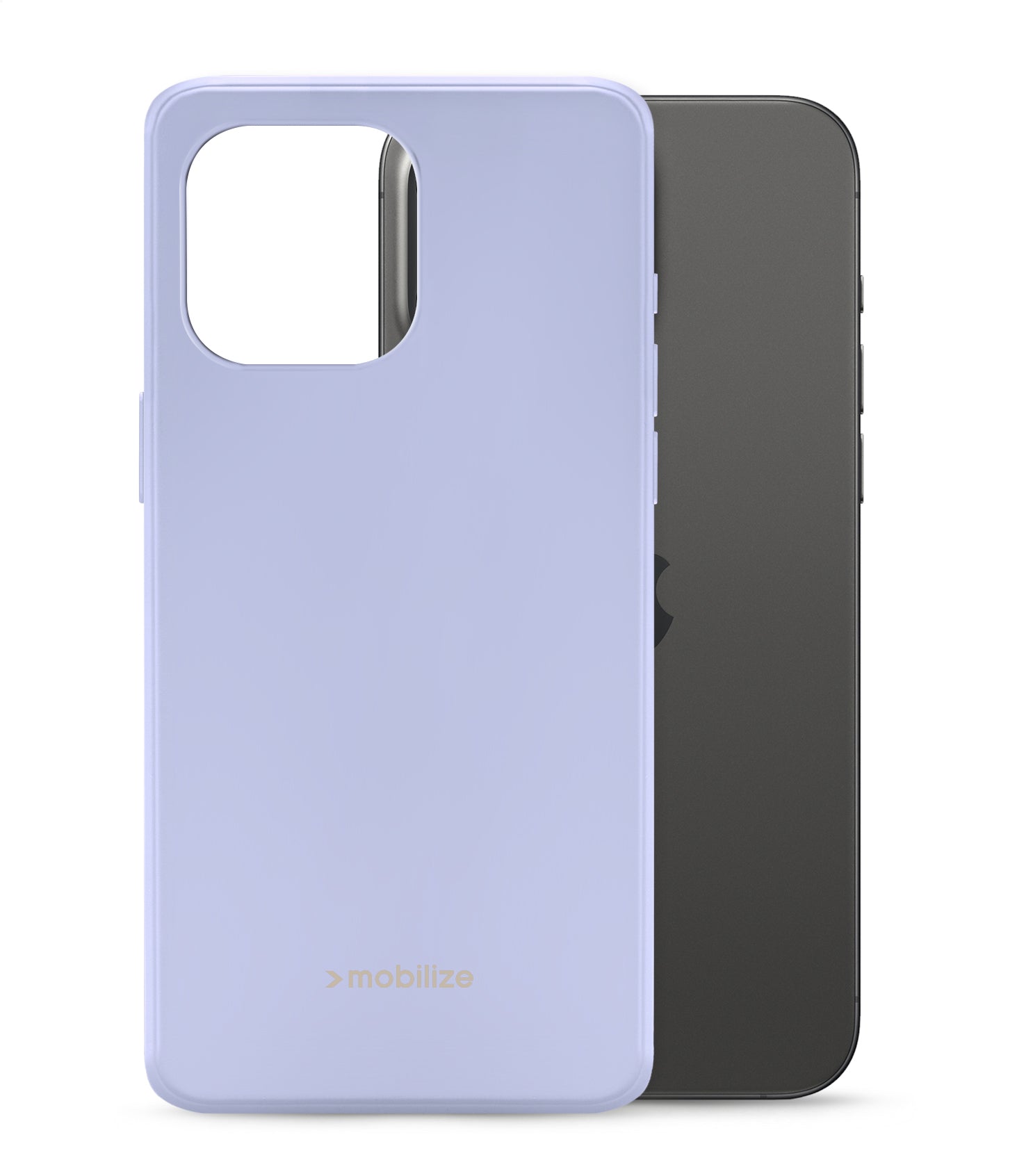 Mobilize Rubber Gelly Case Apple Iphone 15 Pro Max Pastel Purple