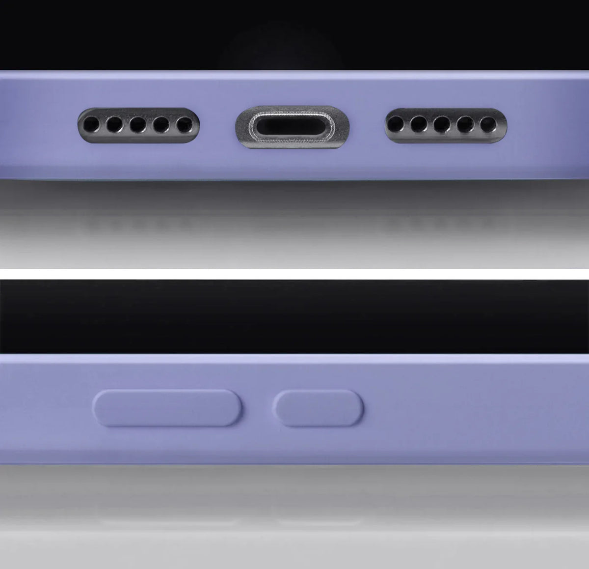 Mobilize Rubber Gelly Case Apple Iphone 15 Pro Max Pastel Purple - Essentify