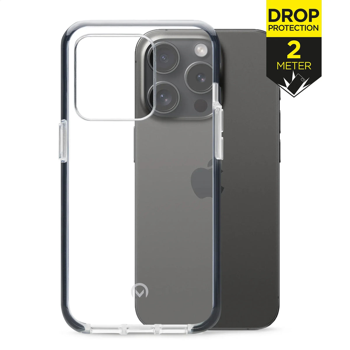 Mobilize Shatterproof Case Apple Iphone 15 Pro Black - Essentify
