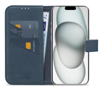 My Style Flex Wallet For Apple Iphone 13/14/15 Ocean Blue - Essentify