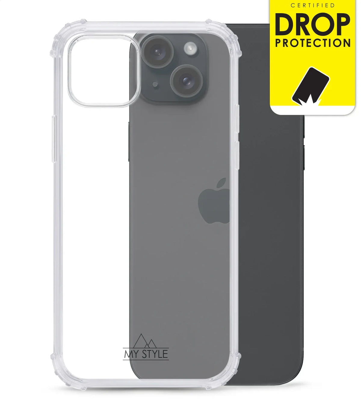 My Style Protective Flex Case For Apple Iphone 15 Plus Clear - Essentify