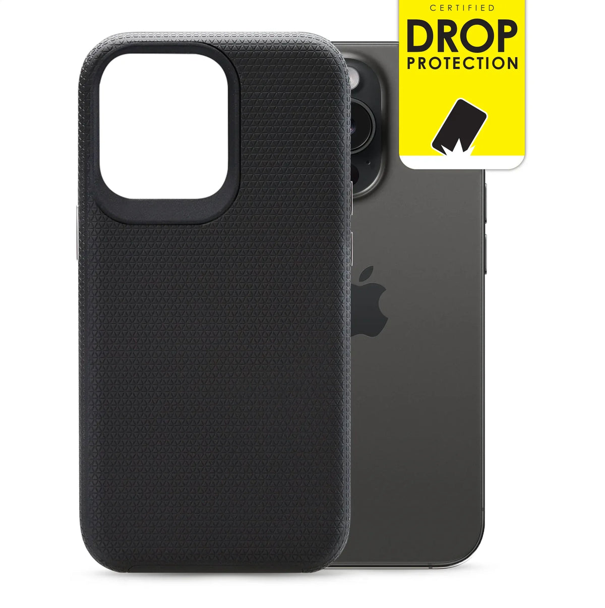 My Style Tough Case For Apple Iphone 15 Pro Black - Essentify