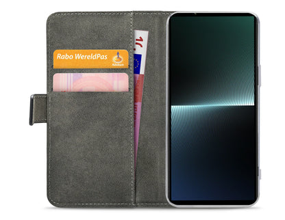 Mobilize Classic Gelly Wallet Book Case Sony Xperia 1 V Black - Essentify