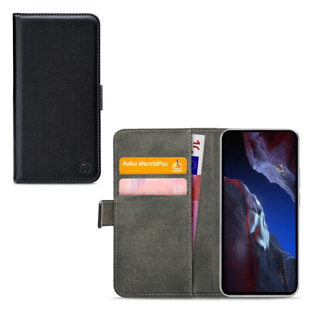 Mobilize Classic Gelly Wallet Book Case Xiaomi Poco F5 Pro 5G Black - Essentify