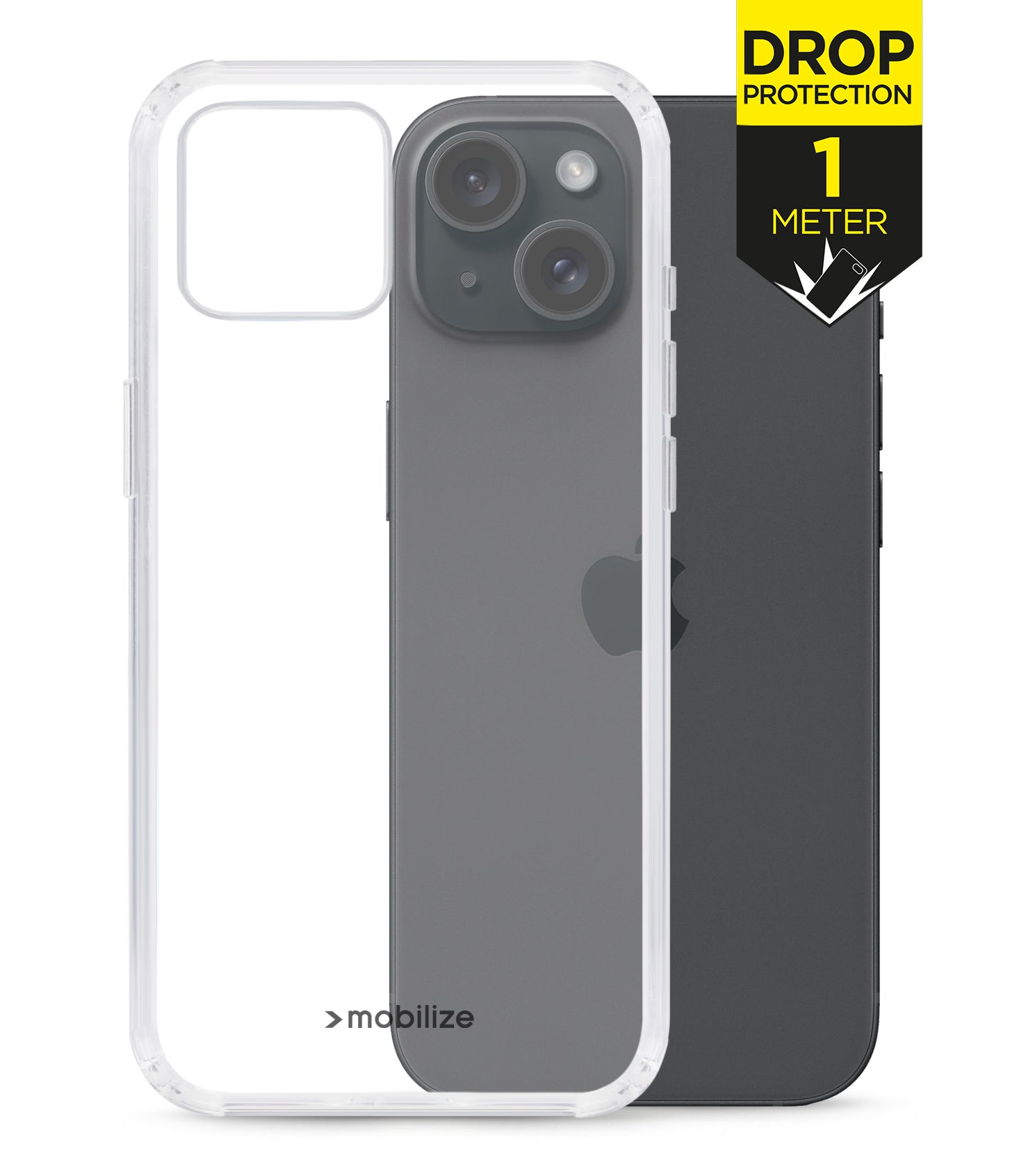 Mobilize Naked Protection Case Apple Iphone 15 Clear