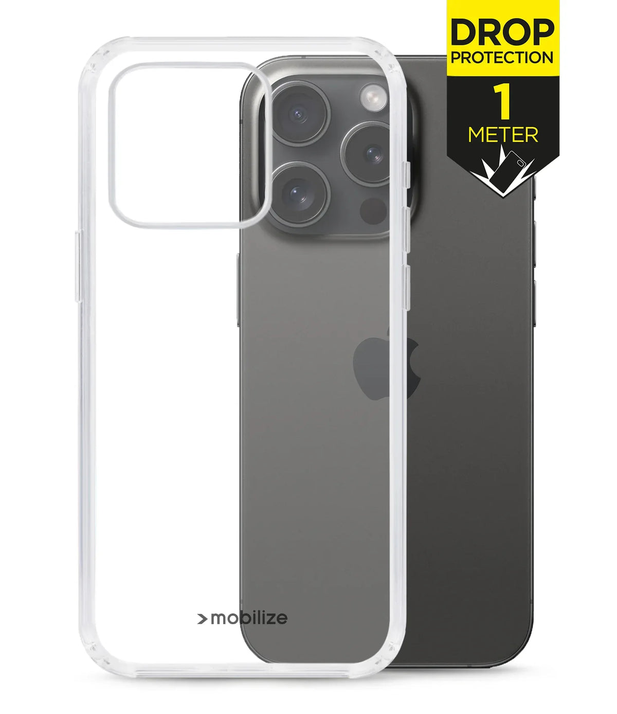 Mobilize Naked Protection Case Apple Iphone 15 Pro Clear - Essentify