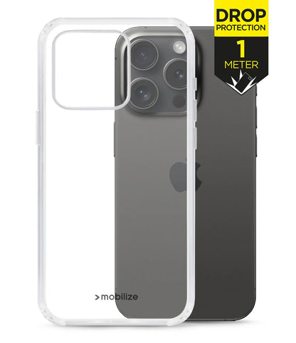 Mobilize Naked Protection Case Apple Iphone 15 Pro Clear - Essentify